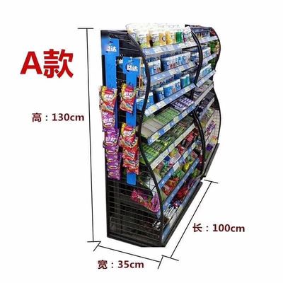 Di promozione di controllo banco di mostra lo SGS Mini Supermarket Racks di 620mm