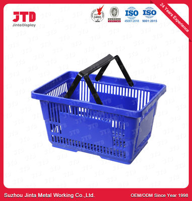 ODM di plastica del canestro del carrello del quadrato 60 litri in supermercato