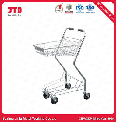 canestro del doppio di iso del carrello di acquisto del metallo di 120kg 180L in negozio di alimentari