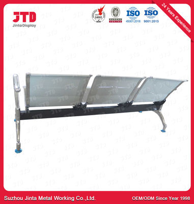 Sedia 3 Seater delle ruote ss della sedia 4 dell'aeroporto di acciaio inossidabile del CE