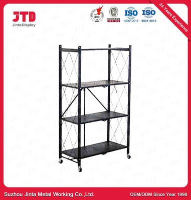 70in a ruote uno scaffale per libri di 4 strati hanno laminato a freddo lo scaffale dell'acciaio 900mm