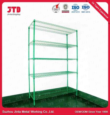 verde della scaffalatura dell'esposizione del cavo 150kgs scaffale di Boltless di 5 strati