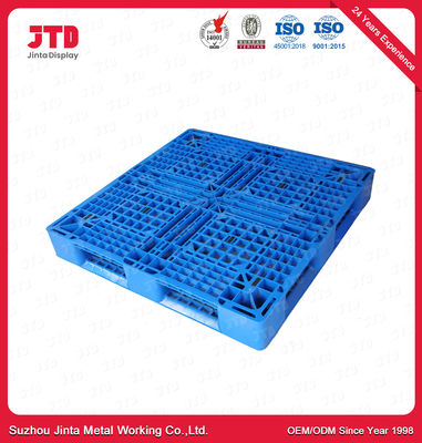 Uso blu di tormento del magazzino di colore del pallet di plastica resistente dell'HDPE