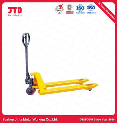 Altezza idraulica del camion di pallet della mano del carrello elevatore manuale 85mm