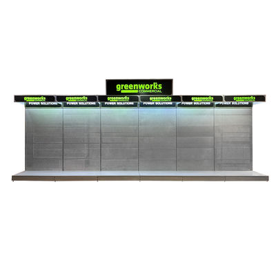 Commercio al dettaglio Supermercato Rack di visualizzazione di utensili metallici professionali con rivestimento in polvere